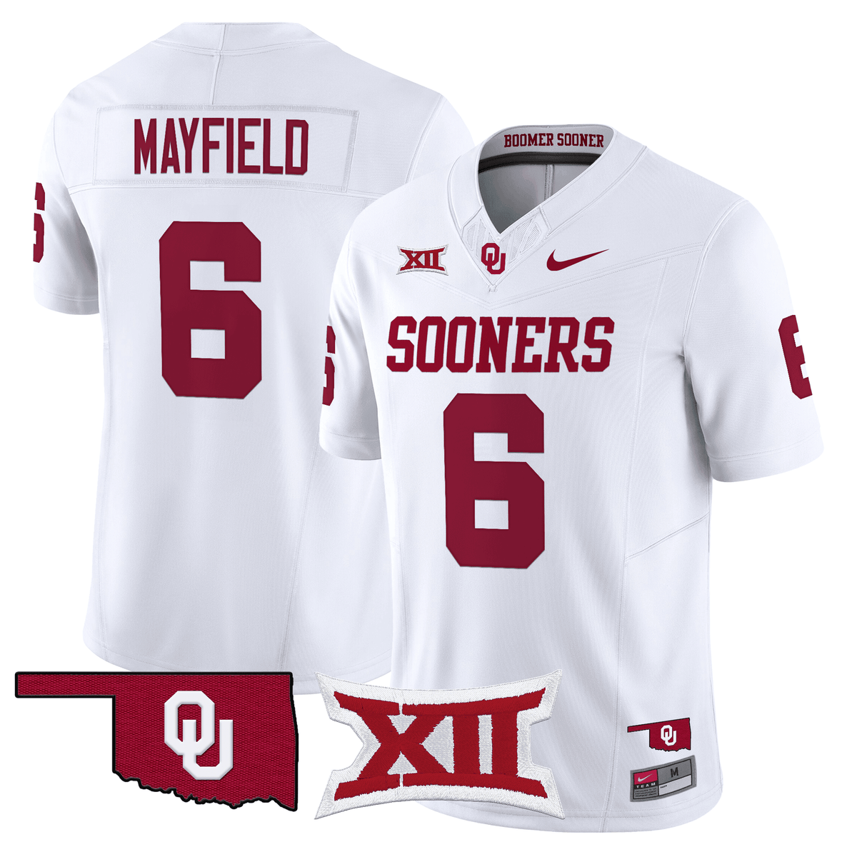 #6 Baker Mayfield Oklahoma Sooners Limited Jersey - Stitched