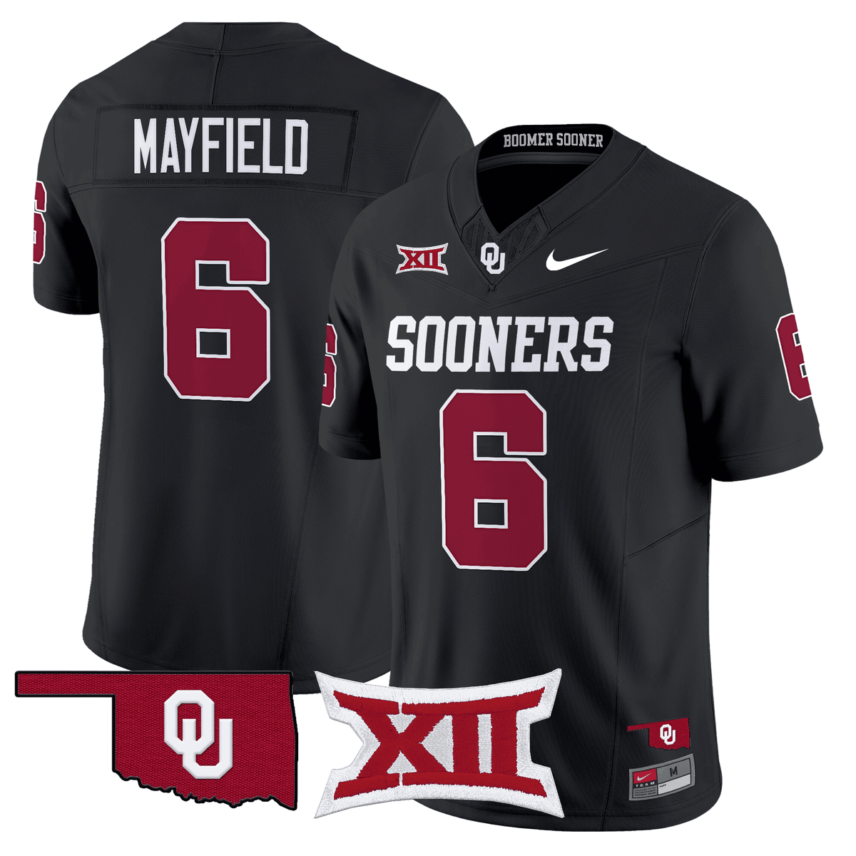 #6 Baker Mayfield Oklahoma Sooners Limited Jersey - Stitched
