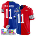 #11 Jaxon Smith-Njigba Super Bowl LX Split Vapor Limited Jersey - All Stitched